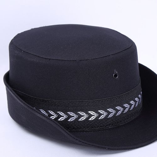 厂家批发2011新款女保安卷边帽女士卷檐帽保安服配件图片